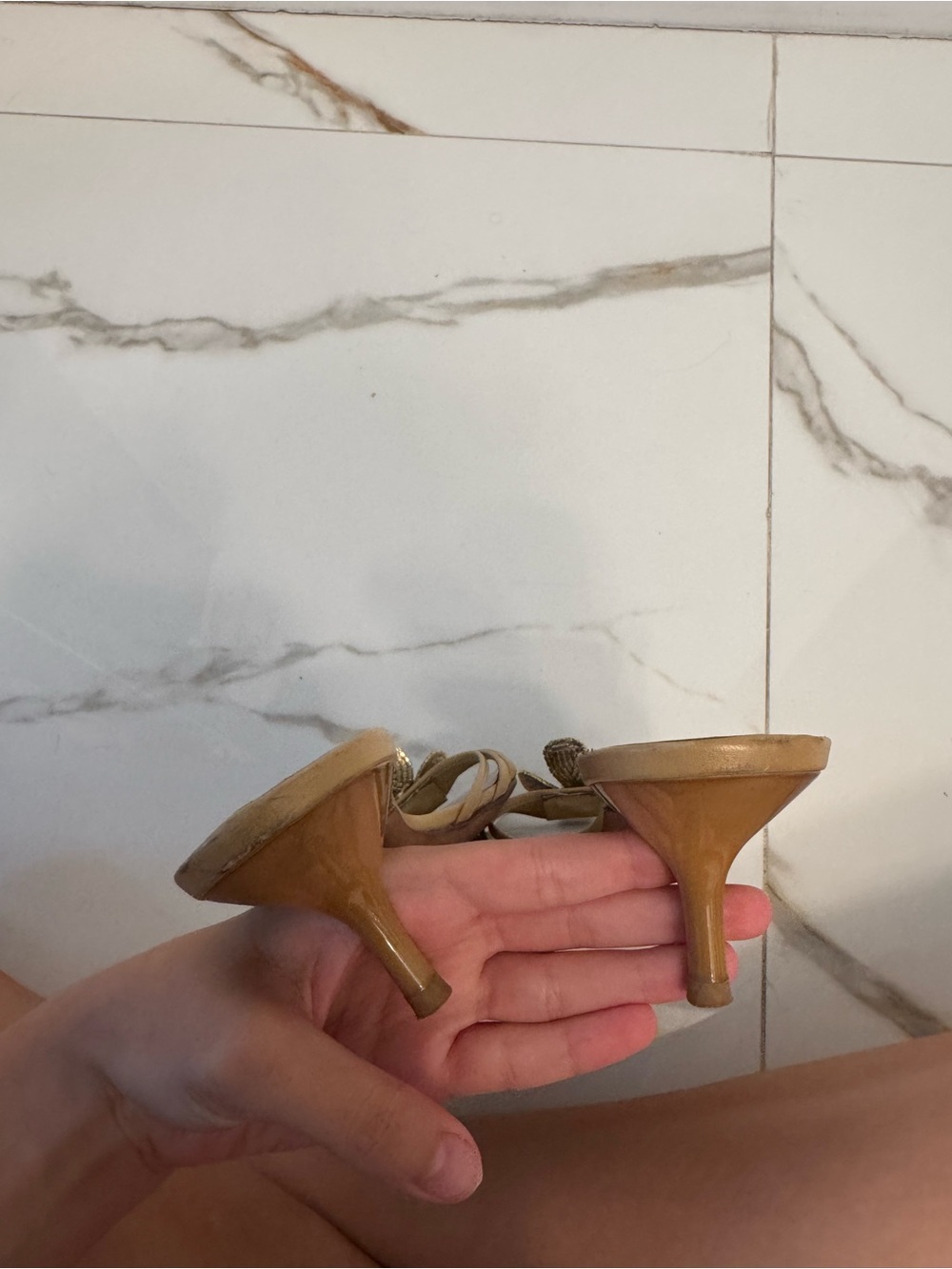 Vintage Giuseppe Zanotti Y2K Embellished Heels - Picture 4 of 10